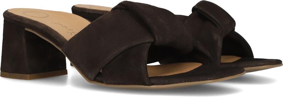 PAUL GREEN Slippers Dames 6127 Maat: 41 Materiaal: Suède Kleur: Bruin