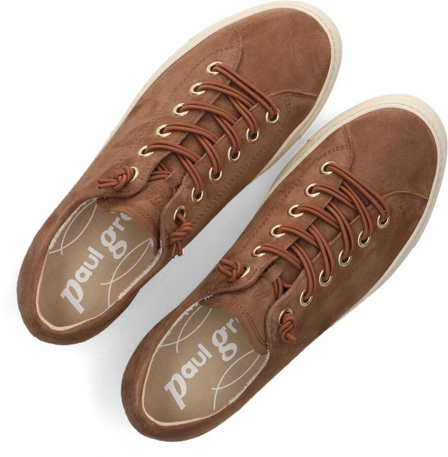 PAUL GREEN Lage Sneakers Dames 4081 Suède Bruin - Foto 4
