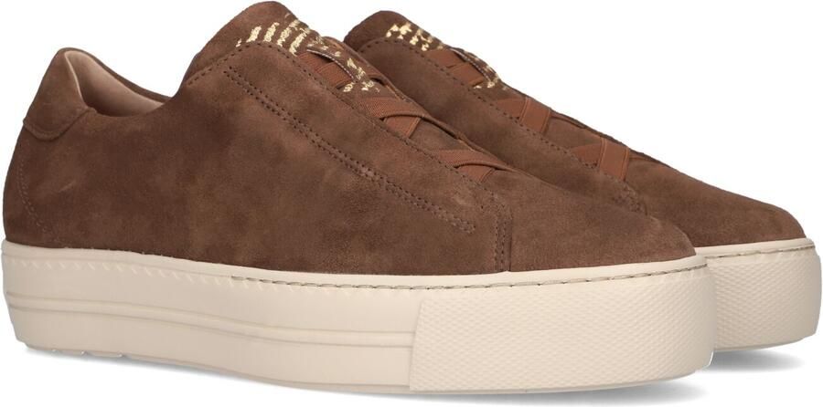 PAUL GREEN Lage Sneakers Dames 5529 Suède Bruin