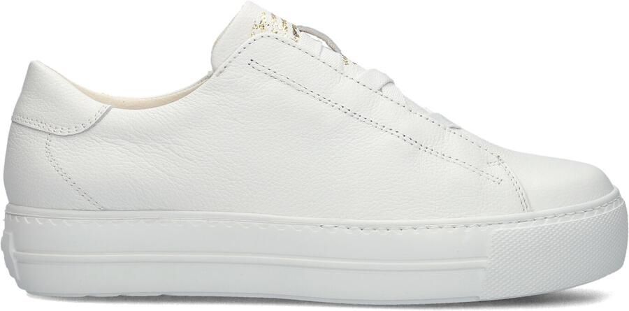 PAUL GREEN Lage Sneakers Dames 5529 Leer Wit