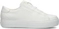 PAUL GREEN Lage Sneakers Dames 5529 Leer Wit - Wit