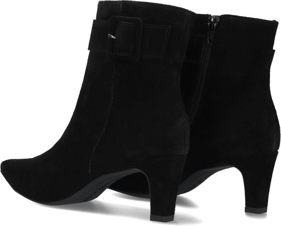 Paul Green 8347 Enkellaarsjes Enkelboots met rits Dames Zwart - Foto 5