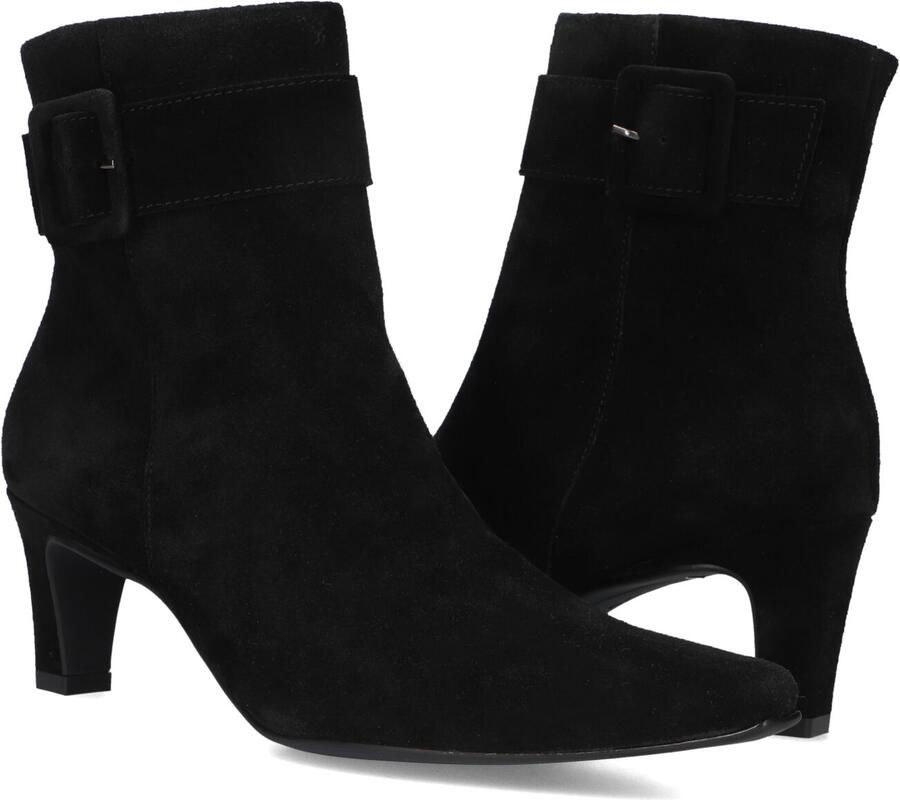 Paul Green 8347 Enkellaarsjes Enkelboots met rits Dames Zwart - Foto 2