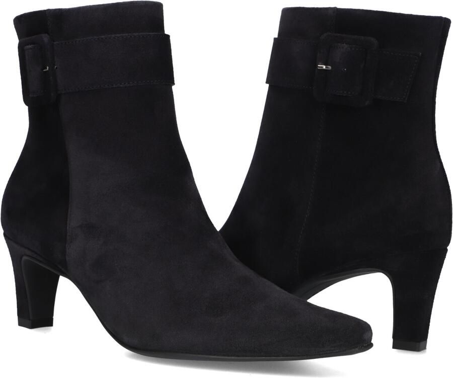 Paul Green 8347 Enkellaarsjes Enkelboots met rits Dames Zwart - Foto 3