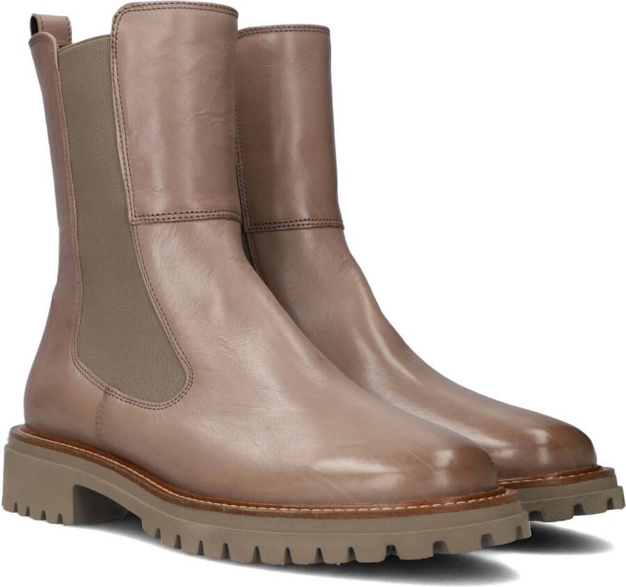 Paul Green Taupe Chelsea Boots 9836
