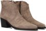 PAUL GREEN Enkellaarsjes Dames 8110 Maat: 42 Materiaal: Suède Kleur: Taupe - Thumbnail 1