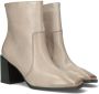 Paul Green 9076 Enkellaarsjes Enkelboots met rits Dames Taupe - Thumbnail 1