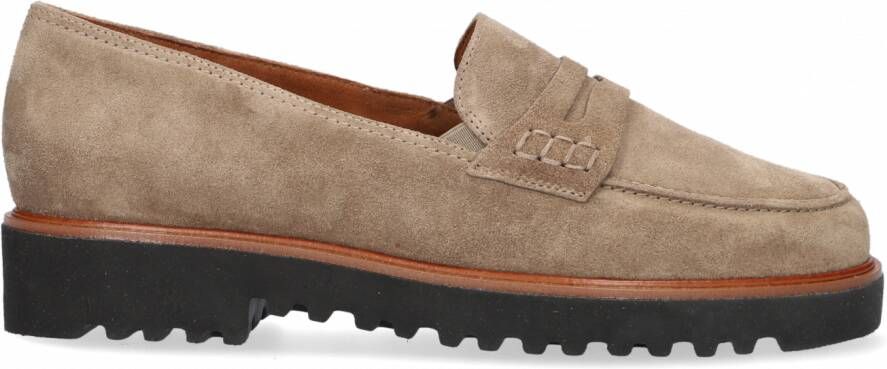 Paul Green 2694 Loafers Instappers Dames Taupe