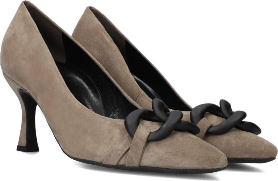 Paul Green 3781 Pumps High Heels Schoenen Hoge Hak Dames Taupe