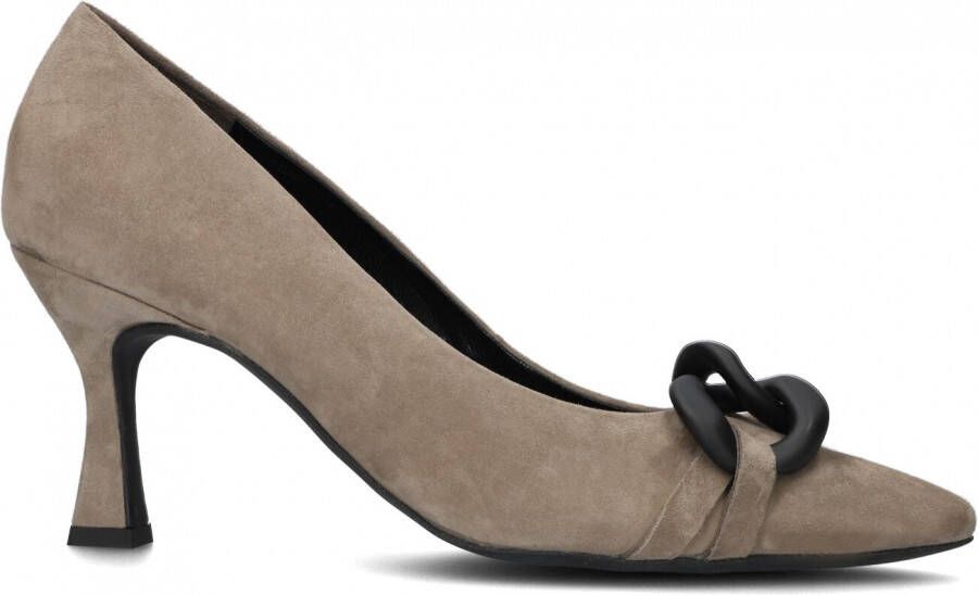 Paul Green 3781 Pumps High Heels Schoenen Hoge Hak Dames Taupe