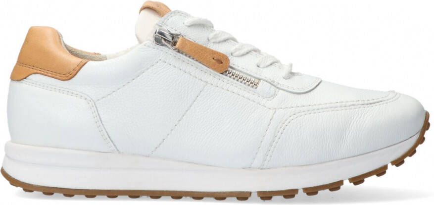 Paul Green 4085~~~~~~~~~~~~~~~~~~~~~~~~~~ Lage sneakersDames sneakers Wit beige