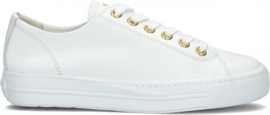 Paul Green Witte 5704 Lage Sneakers