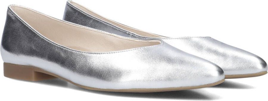 PAUL GREEN Ballerina Dames 3772 Maat: 37 5 Materiaal: Leer Kleur: Zilver