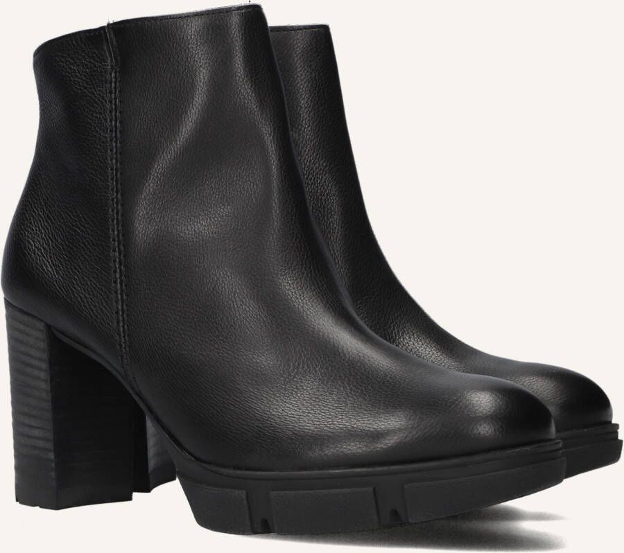 PAUL GREEN Enkelboots Dames 8005 Maat: 42 Materiaal: Leer Kleur: Zwart