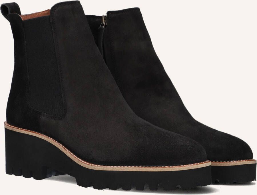 PAUL GREEN Chelsea Boots Dames 8117 Maat: 40 Materiaal: Suède Kleur: Zwart