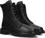 PAUL GREEN Veterboots Dames 8198 Maat: 42 Materiaal: Leer Kleur: Zwart - Thumbnail 1