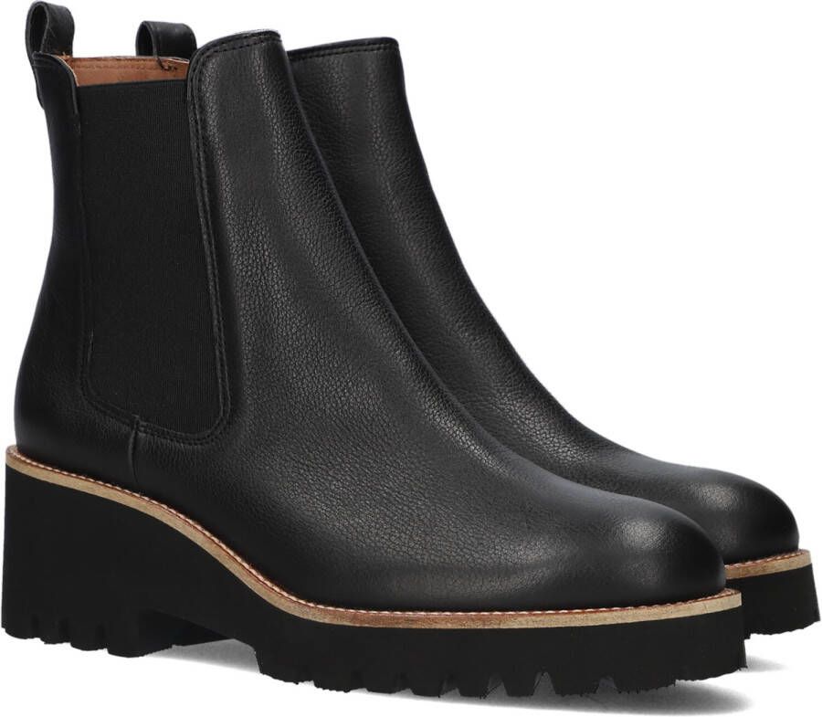 PAUL GREEN Chelsea Boots Dames 8117 Maat: 40 5 Materiaal: Leer Kleur: Zwart