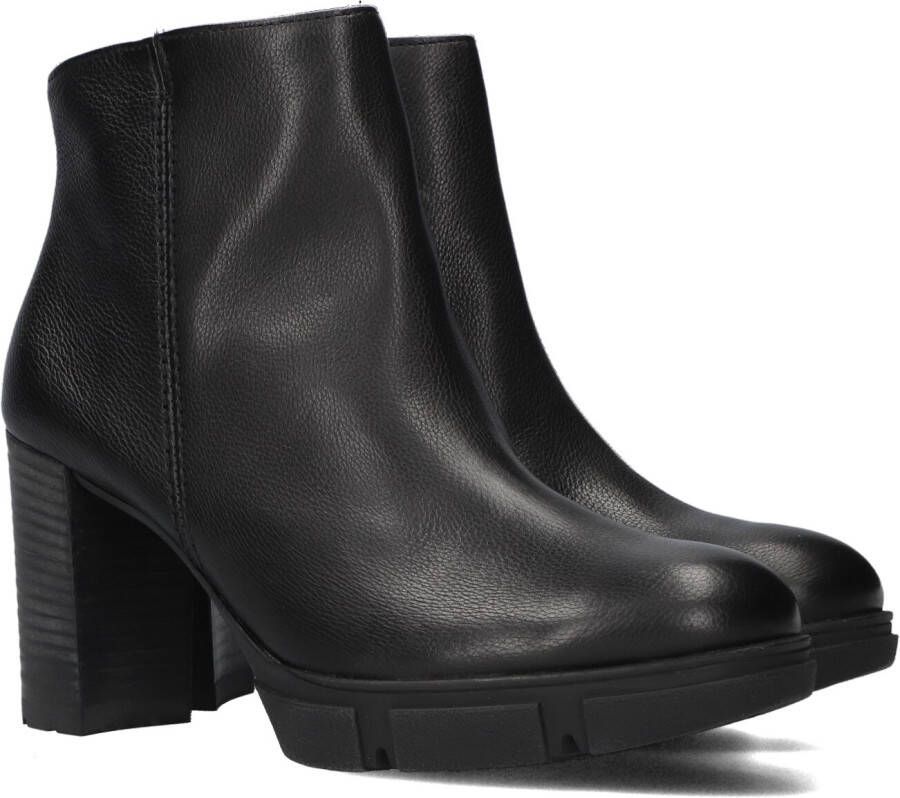 PAUL GREEN Enkelboots Dames 8005 Maat: 42 Materiaal: Leer Kleur: Zwart