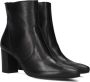 Paul Green 8050 Enkellaarsjes Enkelboots met rits Dames Zwart - Thumbnail 1