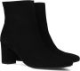 Paul Green 8050 Enkellaarsjes Enkelboots met rits Dames Zwart - Thumbnail 1