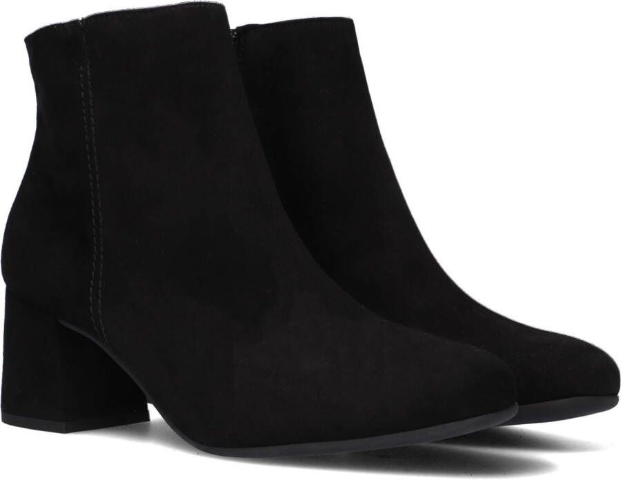 Paul Green 8101 Enkellaarsjes Enkelboots met rits Dames Zwart