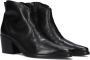 PAUL GREEN Enkellaarsjes Dames 8110 Maat: 39 Materiaal: Leer Kleur: Zwart - Thumbnail 1