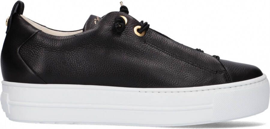 Paul Green 5017 Lage sneakers Leren Sneaker Dames Zwart - Foto 2