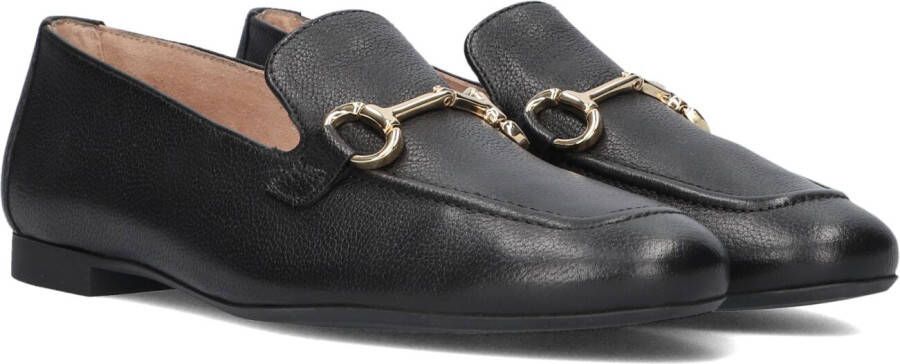 Paul Green Zwarte Comfortabele Loafer met Metalen Horsebit Black Dames