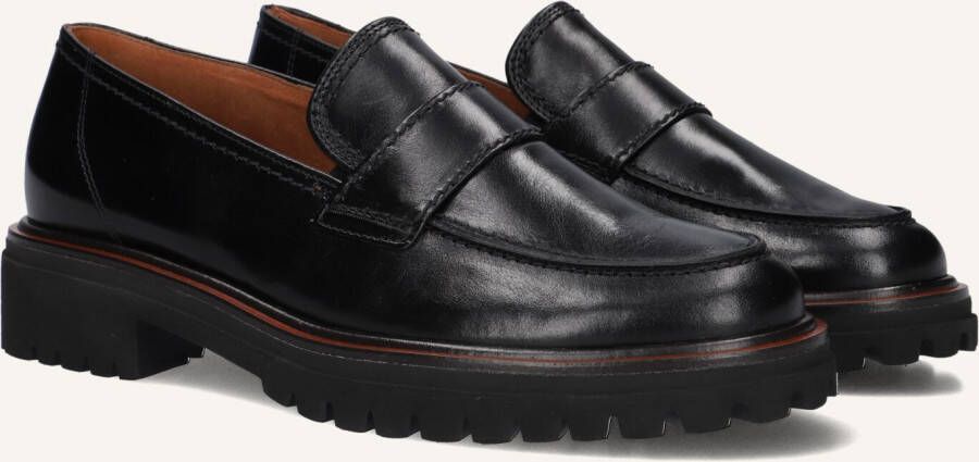 PAUL GREEN Loafers Dames 2683 Maat: 37 5 Materiaal: Leer Kleur: Zwart