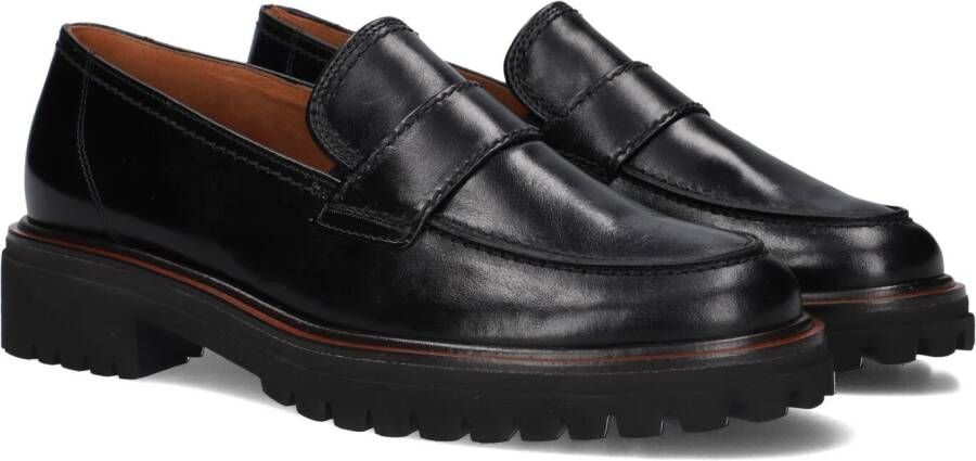 Paul Green Elegante Zwarte Loafers Model 2683