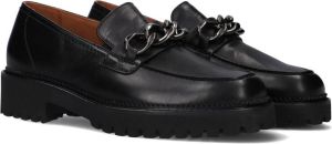 Chain Detail 2880 Loafers Instappers Dames Zwart