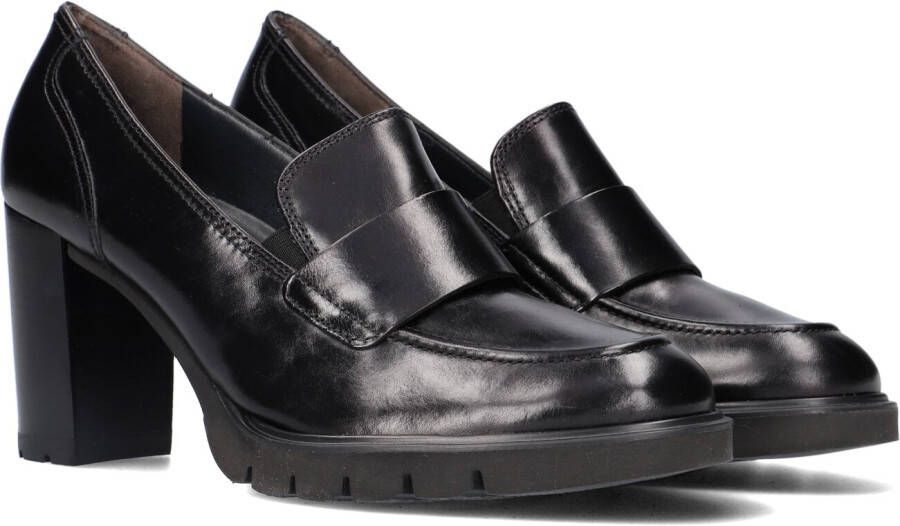 Paul Green Pumps slip-on shoe block heel lage schoen with side stretch insert