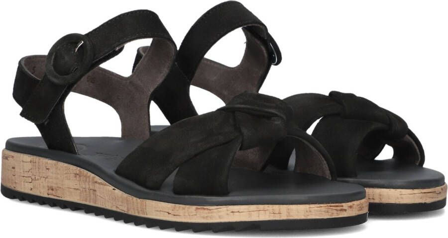 PAUL GREEN Zwarte Sandalen 6105