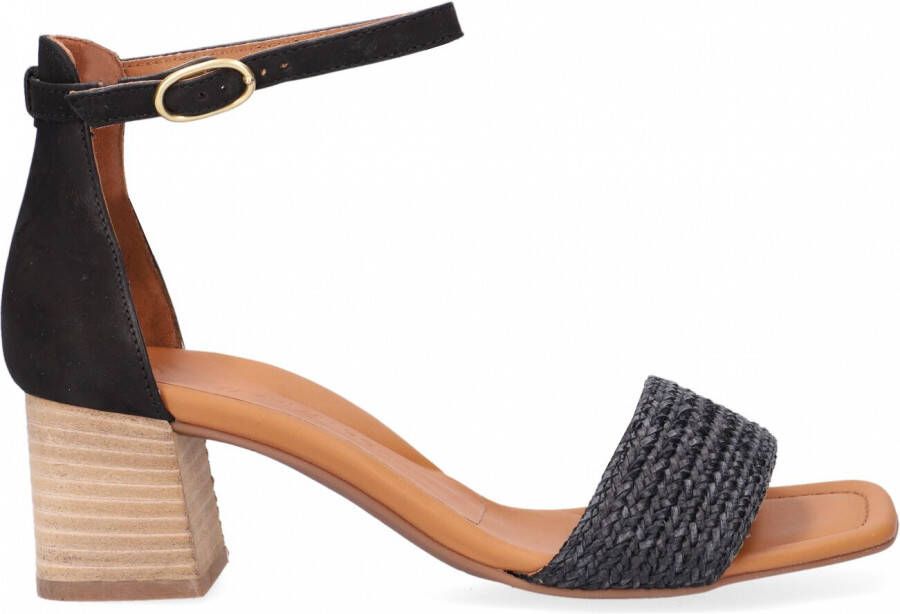 Paul Green 7788 Volwassenen Sandalen met hakDames Sandalen Kleur: Zwart  Maat: 40.5 - Schoenen.nl