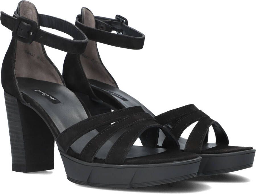 Paul Green 7930~~~~~~~~~~~~~~~~~~~~~~~~~~ Sandalen met hakDames Sandalen Zwart