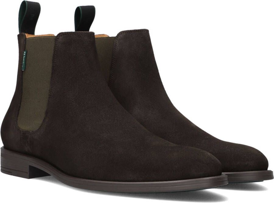 PAUL SMITH Chelsea Boots Heren Mens Shoe Cedric Maat: 43 Materiaal: Suède Kleur: Bruin