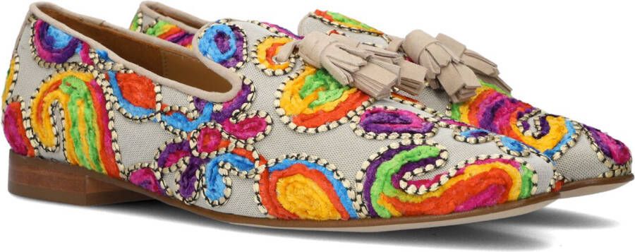 PEDRO MIRALLES Loafers Dames 13577 Maat: 38 5 Materiaal: Textiel Kleur: Beige