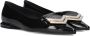 PEDRO MIRALLES Loafers Dames 25082 Maat: 38 Materiaal: Lak Kleur: Zwart - Thumbnail 1