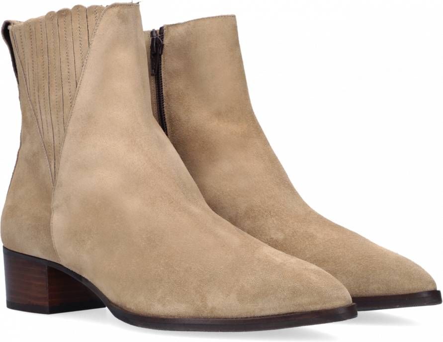 PERTINI Enkellaarsjes Dames 15180 Maat: 35 Materiaal: Leer Kleur: Cognac