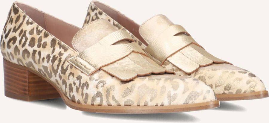 PERTINI Instappers Dames 34995 Maat: 37 5 Materiaal: Leer Kleur: Beige
