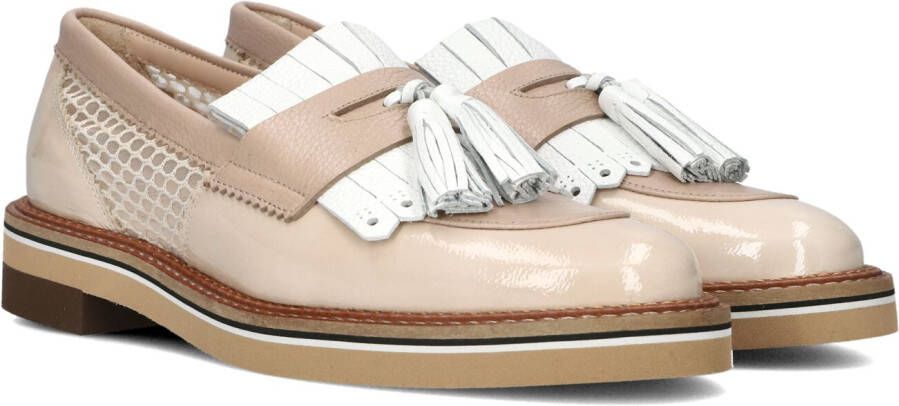 PERTINI Instappers Dames 35159 Maat: 37 5 Materiaal: Leer Kleur: Beige