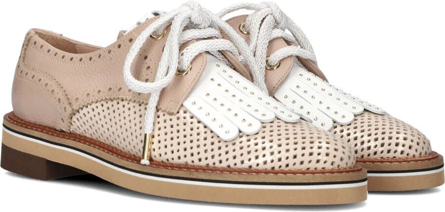 PERTINI Instappers Dames 35167 Maat: 38 Materiaal: Leer Kleur: Beige
