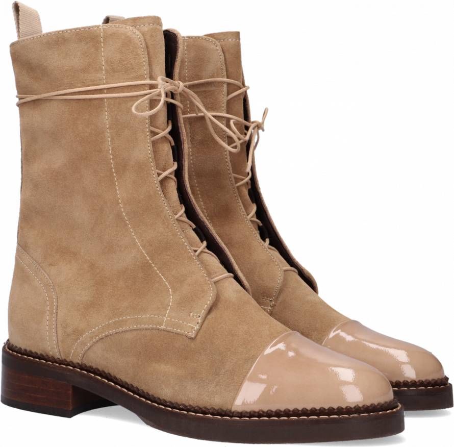 PERTINI Enkellaarsjes Dames 33118 Maat: 37 Materiaal: Lakleer Kleur: Bruin - Foto 7