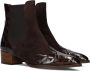 PERTINI Enkellaarsjes Dames 30961 Maat: 38 Materiaal: Leer Kleur: Bruin - Thumbnail 1