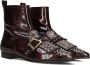 PERTINI Enkellaarsjes Dames 33118 Maat: 39 Materiaal: Lakleer Kleur: Bruin - Thumbnail 7