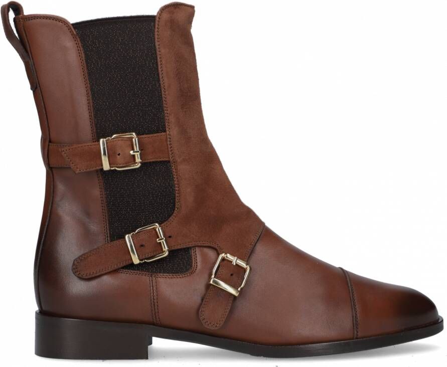 PERTINI Enkellaarsjes Dames 32068 Maat: 38 Materiaal: Suède Kleur: Zwart
