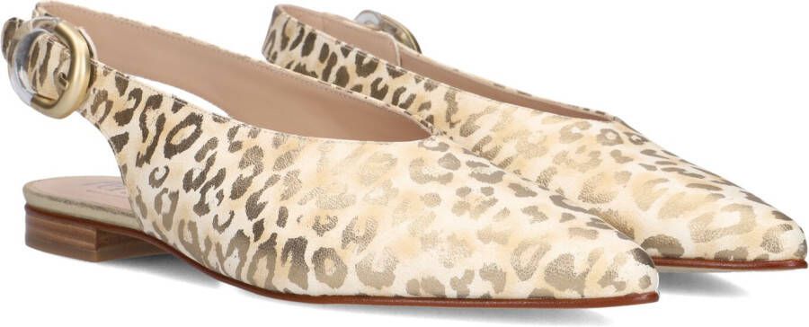 PERTINI Ballerina Dames 35155 Maat: 36 Materiaal: Lakleer Kleur: Beige