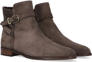 Bruin Tinten 31200 Enkellaarsjes Enkelboots met rits Dames Taupe