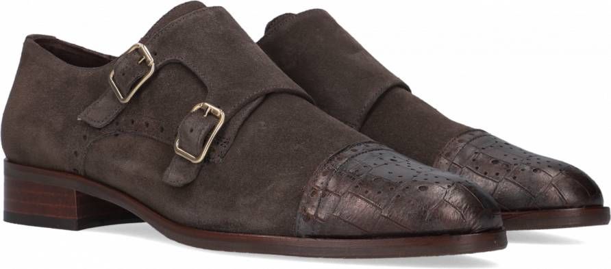 PERTINI Instappers Dames 35167 Maat: 38 Materiaal: Leer Kleur: Beige - Foto 5