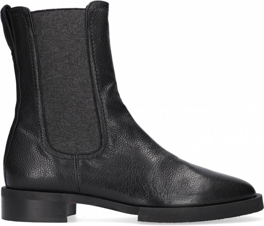 PERTINI Enkellaarsjes Dames 32068 Maat: 40 Materiaal: Suède Kleur: Zwart